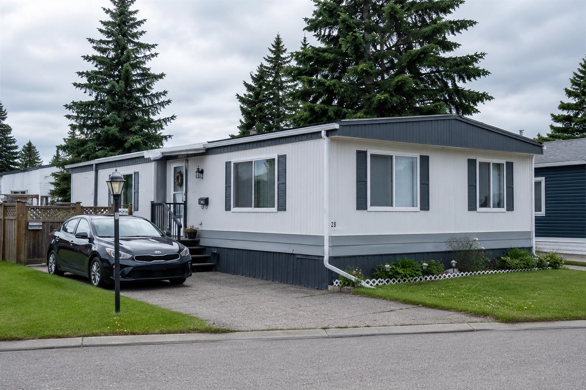 Damaged mobile homes we buy in Edmonton