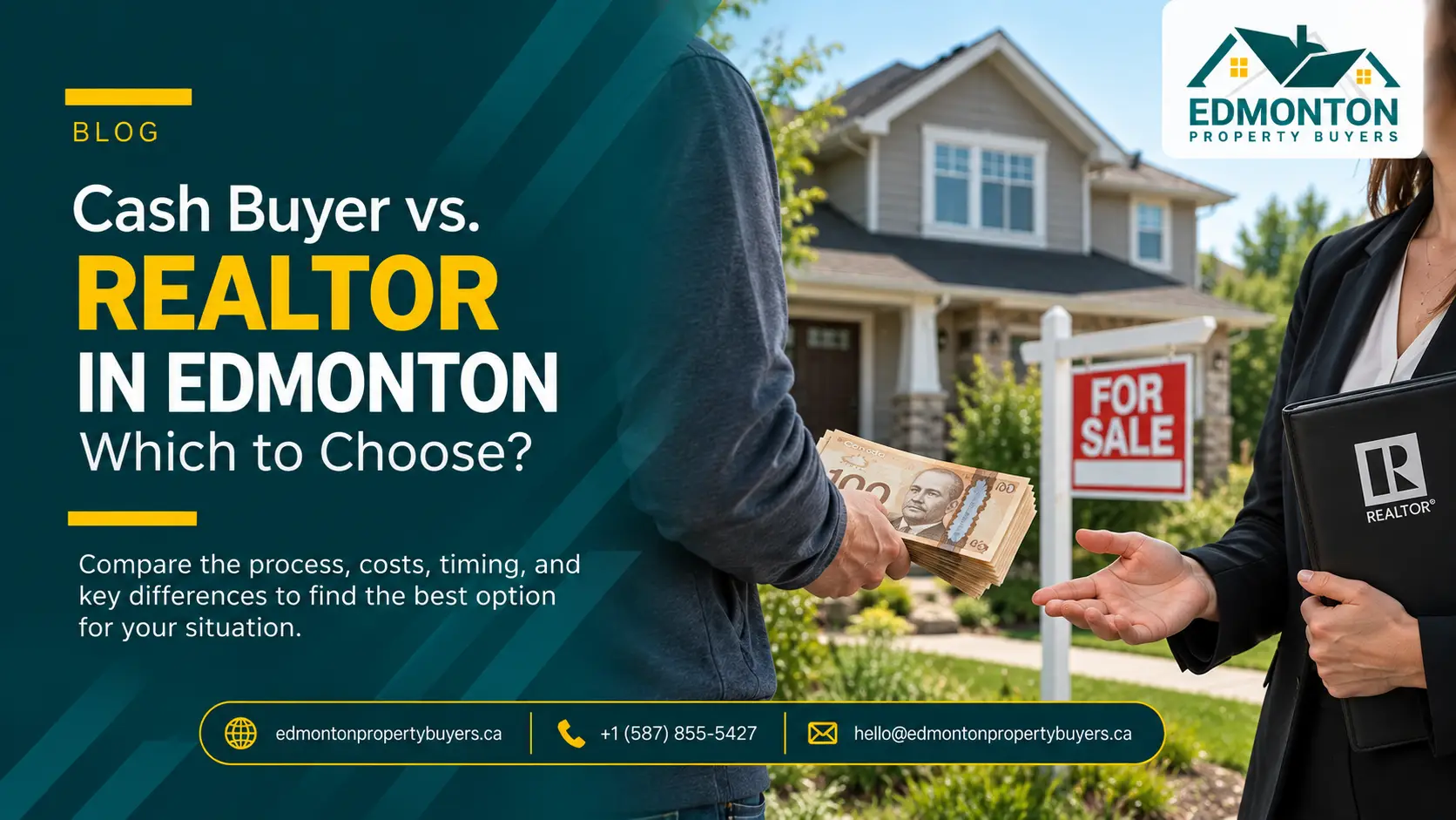 A cash buyer vs. a Realtor in Edmonton: Which One Is Better?