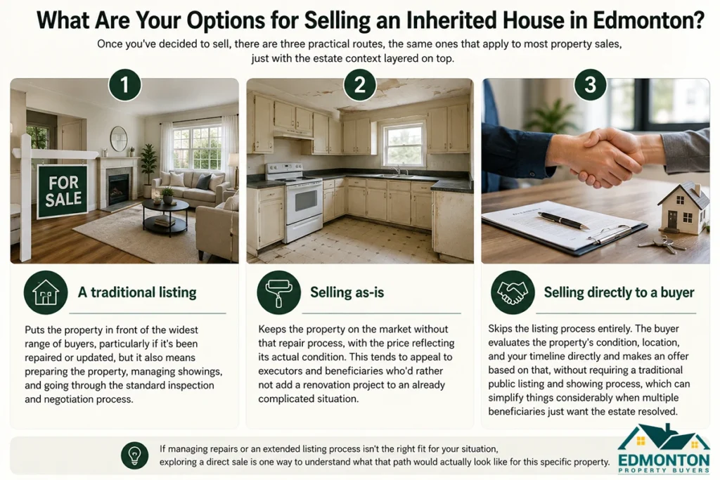 What Are Your Options for Selling an Inherited House in Edmonton?